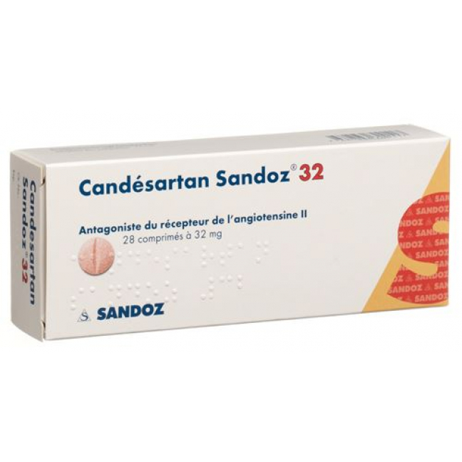 Кандесартан Сандоз 32 мг 28 таблеток