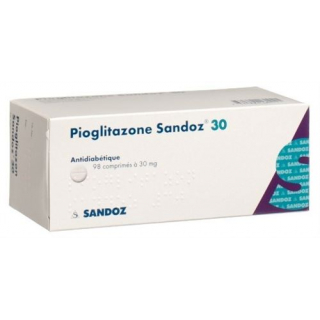 Пиоглитазон Сандоз 30 мг 98 таблеток 