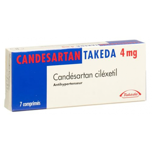 Кандесартан Такеда 4 мг 7 таблеток