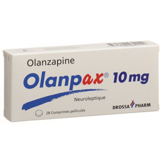 Оланпакс 10 мг 28 таблеток покрытых оболочкой 