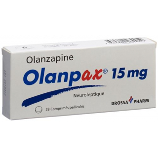 Оланпакс 15 мг 28 таблеток покрытых оболочкой 