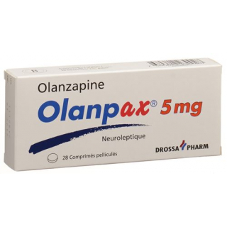 Оланпакс 5 мг 28 таблеток покрытых оболочкой