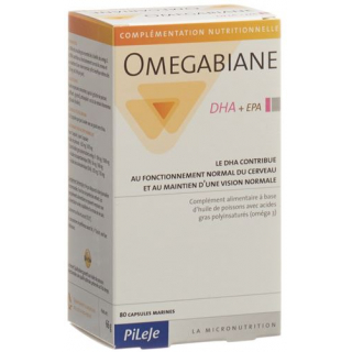 Омегабиан DHA + EPA 80 капсул