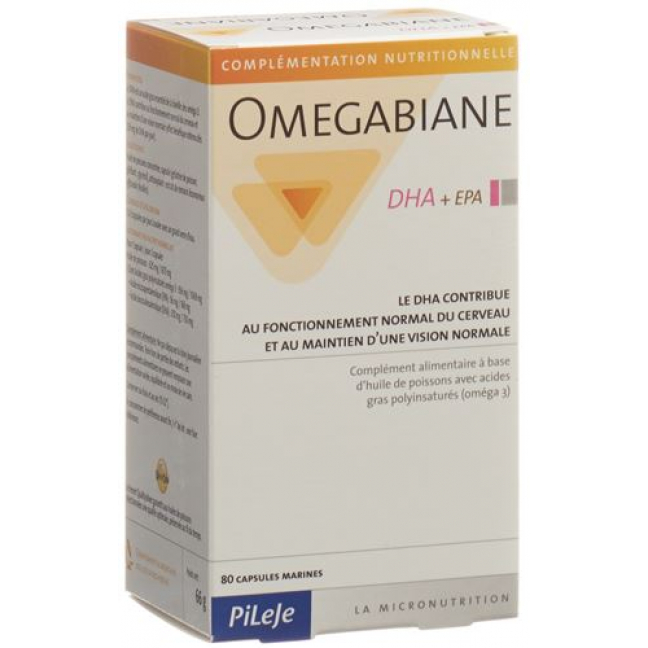 Омегабиан DHA + EPA 80 капсул