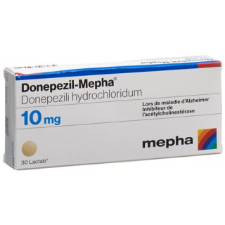 Донепезил Мефа 10 мг 100 таблеток покрытых оболочкой 