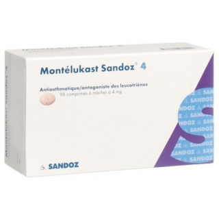 Монтелукаст Сандоз 4 мг 98 жевательных таблеток