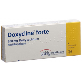 Доксиклин Форте 200 мг 8 таблеток 