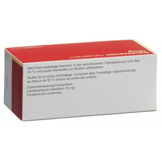 Кандесартан Хелвефарм 16 мг 100 таблеток