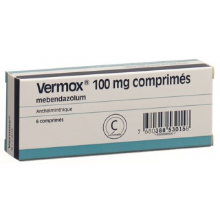 Вермокс 100 мг 6 таблеток
