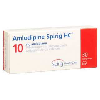 Амлодипин Спириг 10 мг 30 таблеток