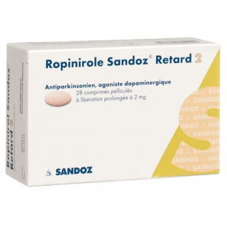 Ропинирол Сандоз Ретард 2 мг 28 таблеток