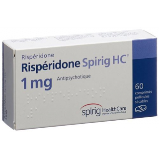 Рисперидон Спириг 1 мг 60 таблеток покрытых оболочкой