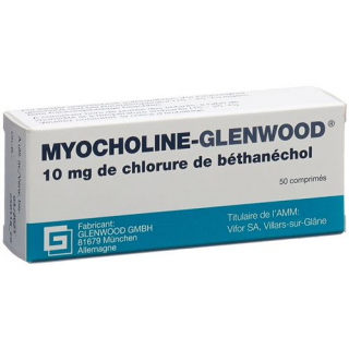 Миохолин-Гленвуд 10 мг 50 таблеток