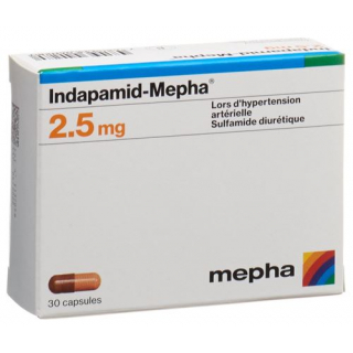 Индапамид Мефа 2,5 мг 30 капсул