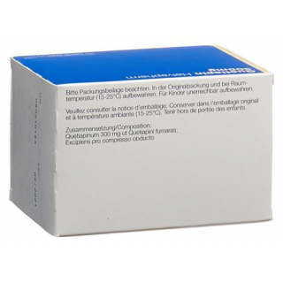 Кветиапин Хелвефарм 300 мг 100 таблеток покрытых оболочкой