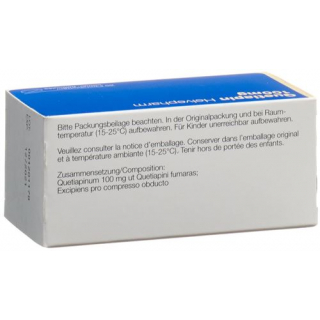 Кветиапин Хелвефарм 100 мг 60 таблеток покрытых оболочкой