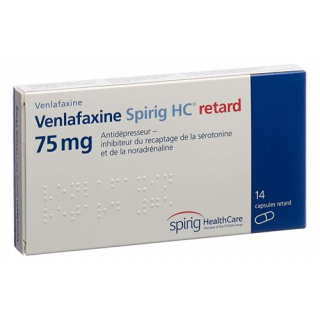 Венлафаксин Спириг HC Ретард 75 мг 14 капсул 