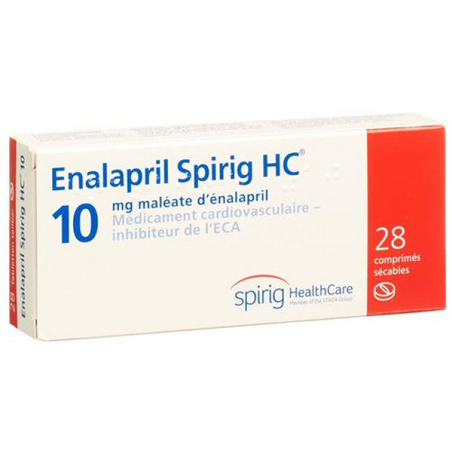 Эналаприл Спириг 10 мг 28 таблеток  