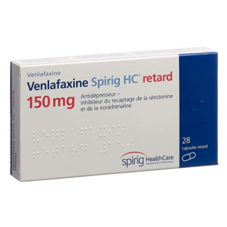 Венлафаксин Спириг HC Ретард 150 мг 28 капсул 