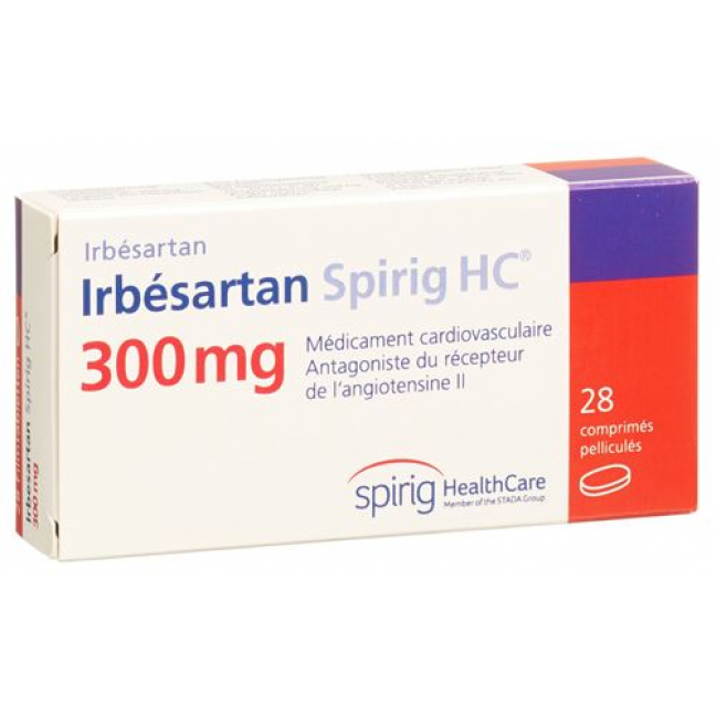 Ирбесартан Спириг 300 мг 28 таблеток покрытых оболочкой 