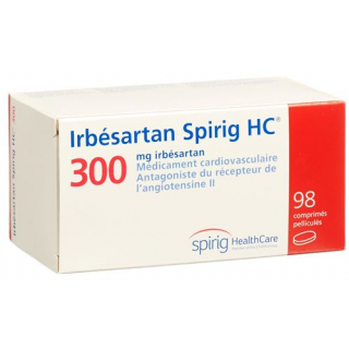 Ирбесартан Спириг 300 мг 98 таблеток покрытых оболочкой