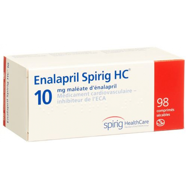 Эналаприл Спириг 10 мг 98 таблеток 
