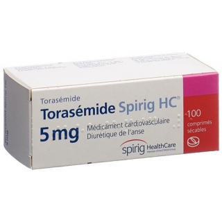 Torasemid Spirig 5 mg 100 tablets
