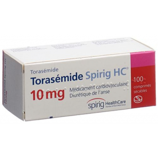 Торасемид Спириг HC 10 мг 100 таблеток