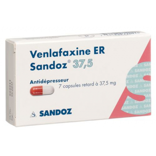 Венлафаксин ER Сандоз 37.5 мг 7 ретард капсул 
