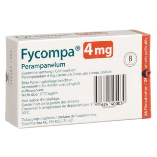 Файкомпа 4 мг 28 таблеток покрытых оболочкой