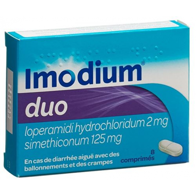 Имодиум Дуo 8 таблеток