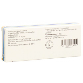Kytril 1 mg 2 tablets