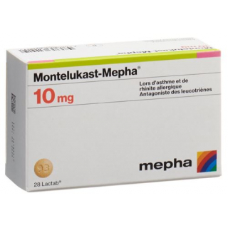 Монтелукаст Мефа 10 мг 28 таблеток покрытых оболочкой