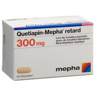 Кветиапин Мефа Ретард 300 мг 60 депо таблеток