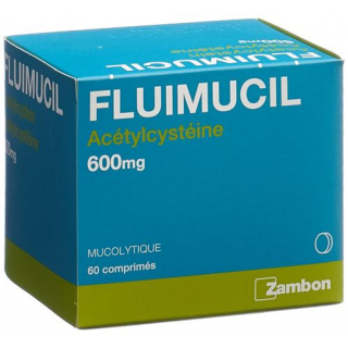Флуимуцил 600 мг 60 таблеток