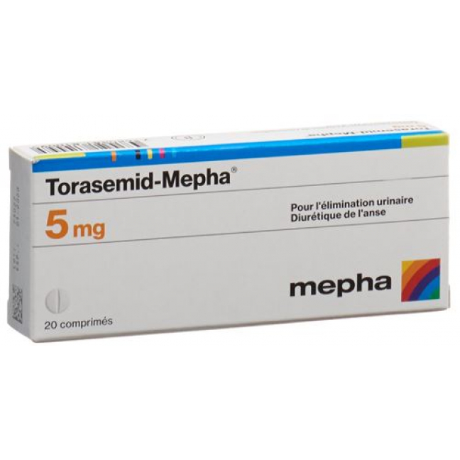 Торасемид Мефа 5 мг 100 таблеток