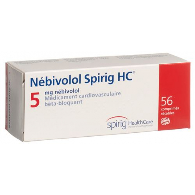 Небиволол Спириг 5 мг 56 таблеток 