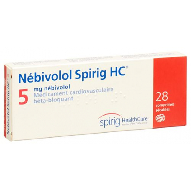 Небиволол Спириг 5 мг 28 таблеток