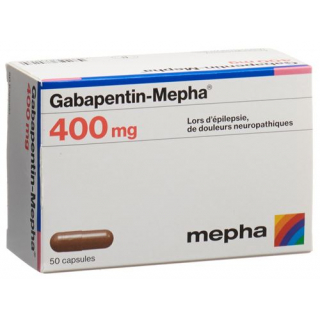 Габапентин Мефа 400 мг 50 капсул
