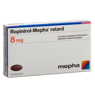 Ропинирол Мефа Ретард 8 мг 28 депо-таблеток