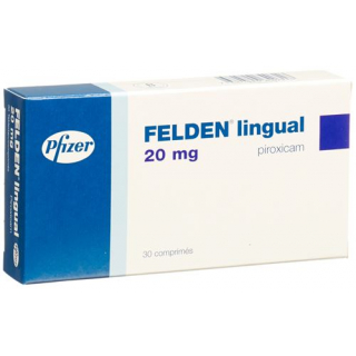 Фельден 20 мг 30 лингвальных таблеток