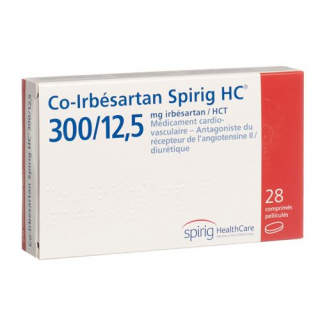 CO Irbesartan Spirig 300/12.5 mg 28 filmtablets