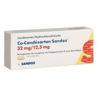 Ко-Кандесартан Сандоз 32/12,5 мг 28 таблеток