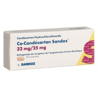 Ко-Кандесартан Сандоз 32/25 мг 28 таблеток