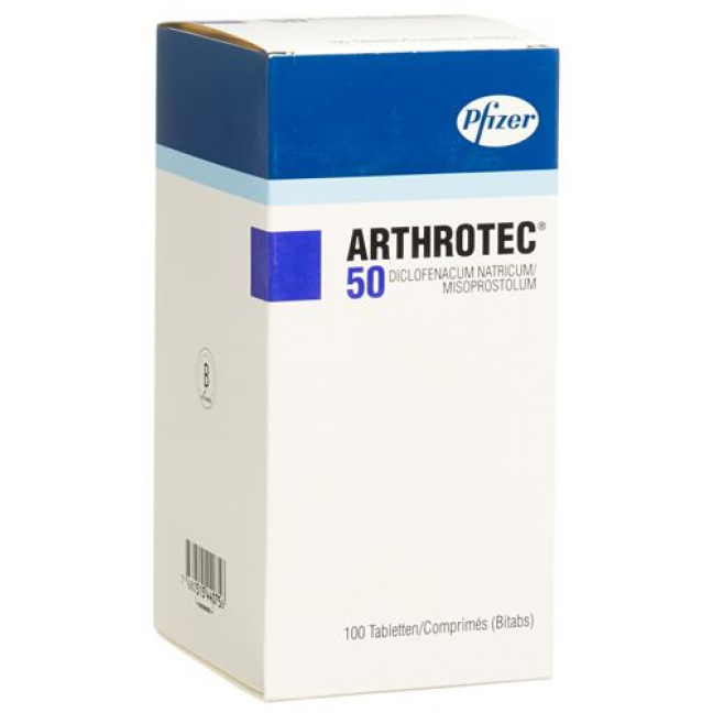 Arthrotec 50 mg 100 tablets