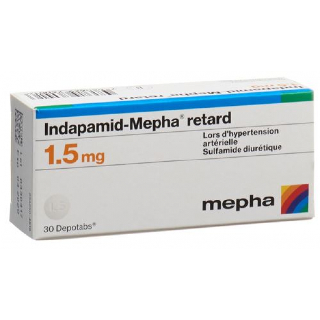 Индапамид Мефа Ретард 1,5 мг 90 депо таблеток 