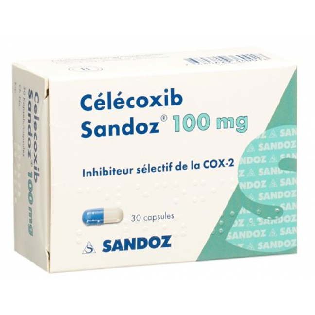 Целекоксиб Сандоз 100 мг 30 капсул