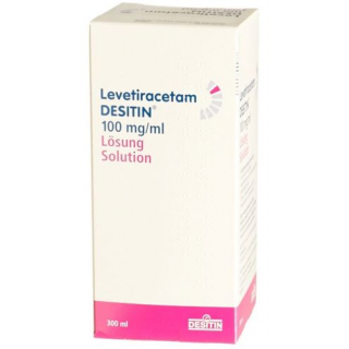 Леветирацетам Деситин раствор 100 мг/мл 300 мл