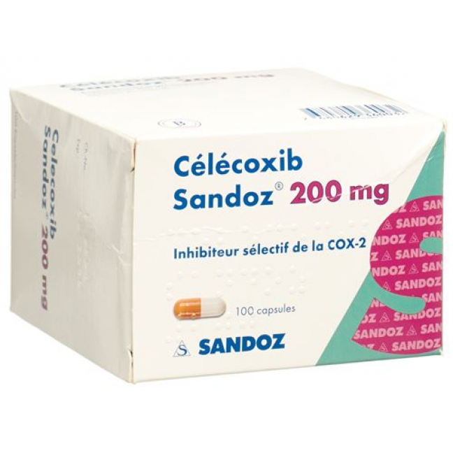 Целекоксиб Сандоз 200 мг 100 капсул