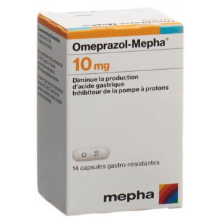 Омепразол Мефа 10 мг 14 капсул